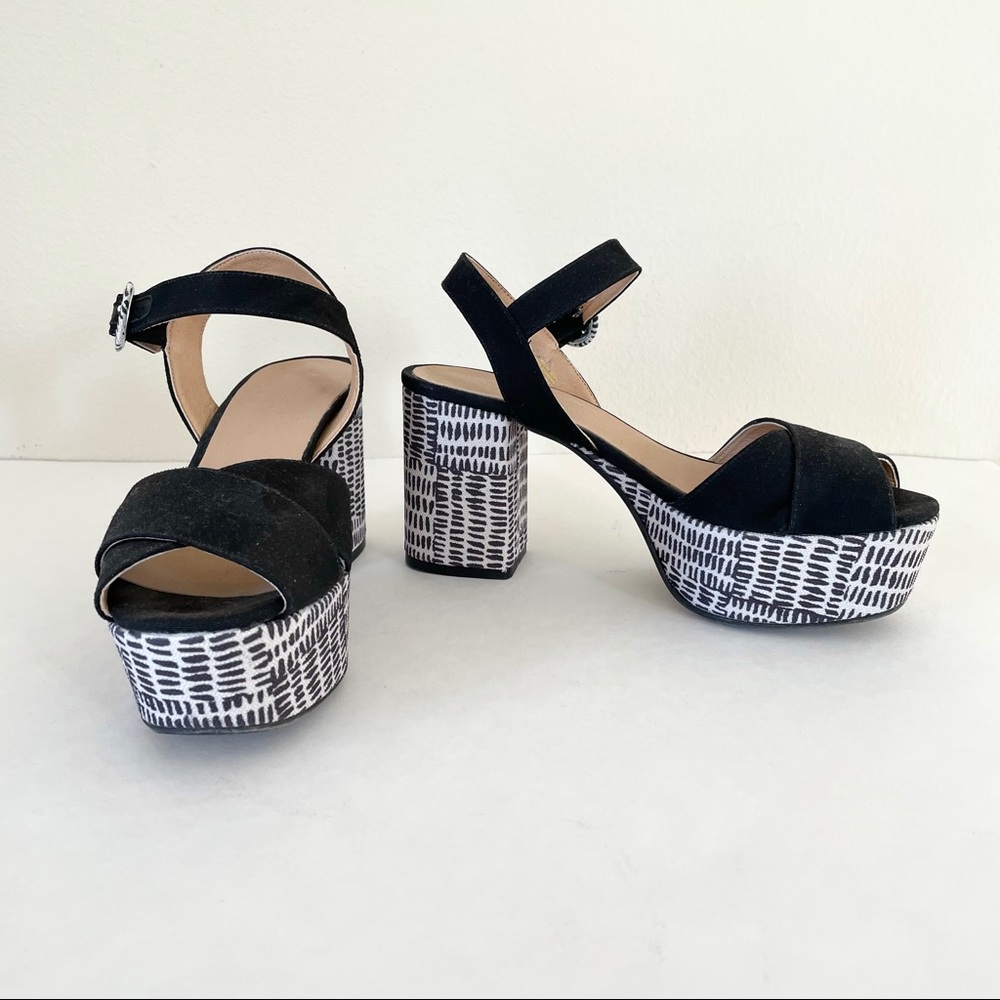 Anthropologie Quincy Platform Sandals
